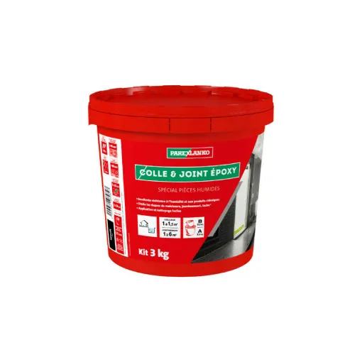 Picture of PAREXLANKO Epoxy Joint Glue - Black - 3 kg - 03400