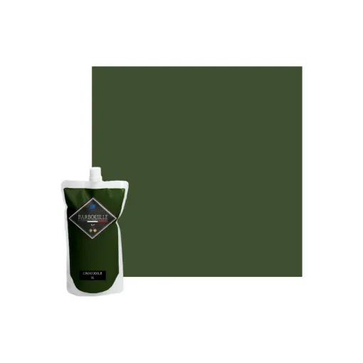 Picture of Acrylic paint BARBOUILLE - For walls and ceilings - 1L - Crocodile Green