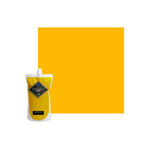 Picture of Acrylic paint BARBOUILLE - For walls and ceilings - 1L - Akhenaton Yellow