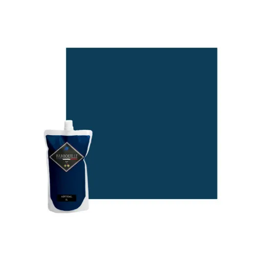 Picture of Acrylic paint washable satin BARBOUILLE - For walls, ceilings, furniture and wood - 1L - Abyssal Blue