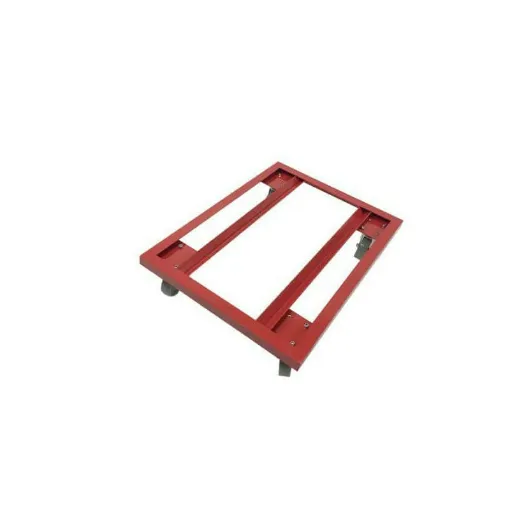 Picture of Dolly red steel 400 kg 800 x 600 mm