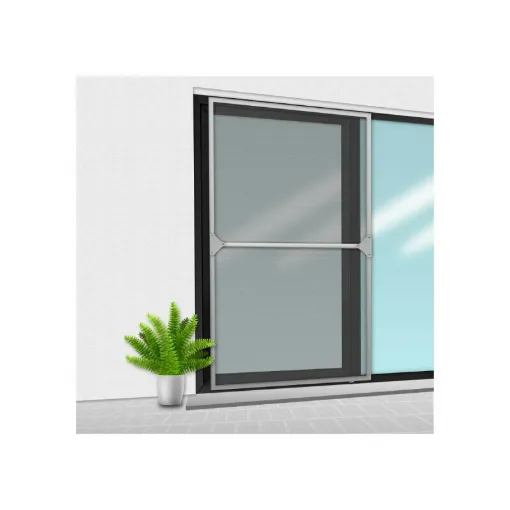 Picture of Veranda insect screen CONFORTEX on frame for sliding window - 150 x 220 cm - Grey