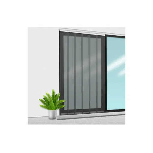 Picture of Insect screen Kansas Maxi CONFORTEX for bay window - 150 x 235 cm - Grey