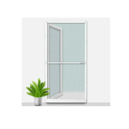 Picture of Louisiana CONFORTEX mosquito netting on door frame - 100 x 215 cm - White