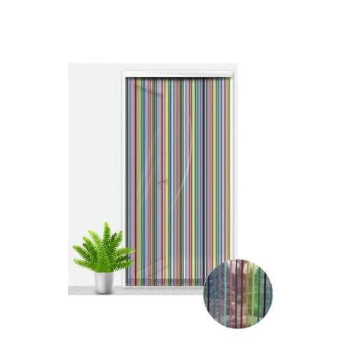 Picture of Fly screen Kansas Color CONFORTEX for door - 90 x 220 cm - Multicolored