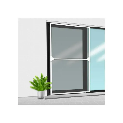 Picture of Veranda insect screen CONFORTEX on frame for sliding window - 150 x 220 cm - White