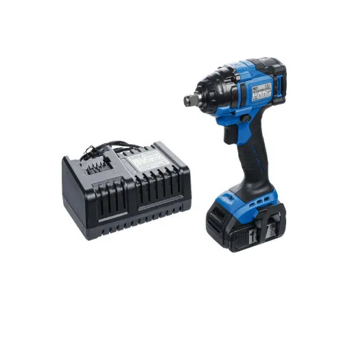 Picture of Battery operated impact wrench 250Nm-18V - Battery and charger included - BGS-9928