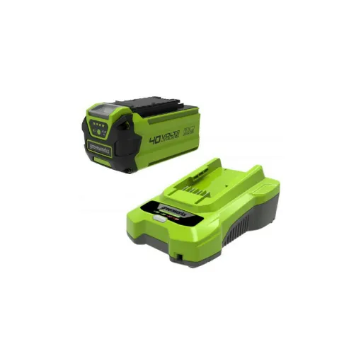 Picture of Pack GREENWORKS 40V - 1 battery 2,0Ah Lithium-ion - 1 Charger