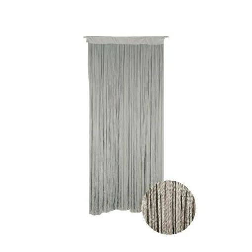 Picture of String door curtain grey CONFORTEX for door - 90 x 200 cm - grey