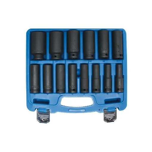 Picture of BGS TECHNIC Deep hexagon socket set - 12,5 mm - 10 pcs - 5207