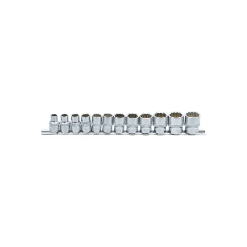 Picture of BGS TECHNIC twelve sided socket set - 10 mm - 12 pcs - 9105