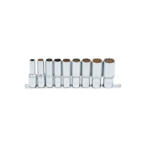 Picture of BGS TECHNIC Long Socket Set - 12,5 mm - 9 pcs - 5253