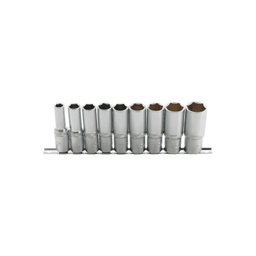 Picture of BGS TECHNIC Long Hex Socket Set - 12,5 mm - 9 pcs - 2223