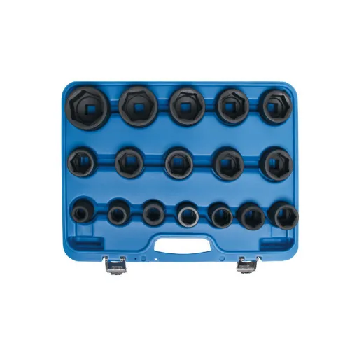 Picture of BGS TECHNIC Impact Socket Set - 20 mm - 17 pcs - 5242