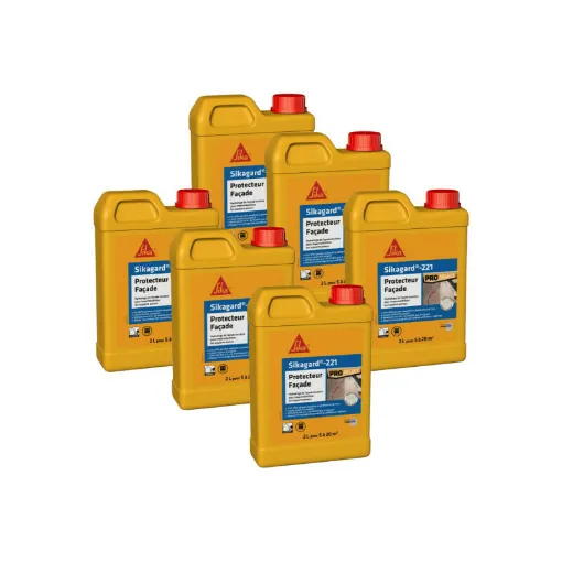 Picture of Set of 6 SIKA Sikagard Fa�ade Protection Waterproofing - 2L