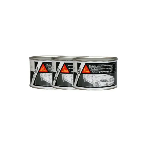 Picture of Set of 3 plastic repair sealants - SIKA MRP Plastic - Grey - 500ml