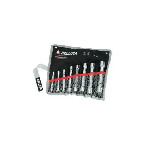 Picture of Set of 8 BELLOTA pipe wrenches - 6 sides - 64948BS