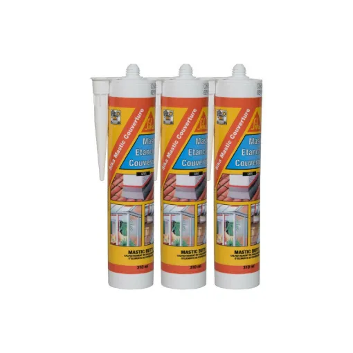 Picture of Set of 3 butyl sealants SIKA Mastic Couverture - Grey - 310ml