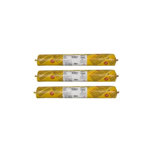 Picture of Set of 3 refills for SIKA Sikaflex PRO 11 FC Purform - White - 600 ml