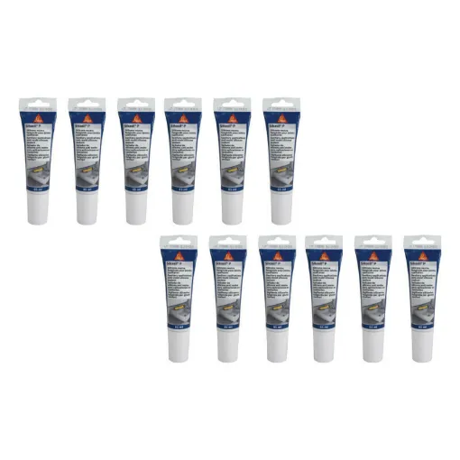 Picture of Set of 12 SIKA Sikasil-P Marine Universal Silicone Sealants - Transparent - 85ml