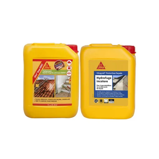 Picture of SIKA Treatment and Protection Pack - SikaStop GREEN 5L - Waterproofing Sikagard High Protection 5L