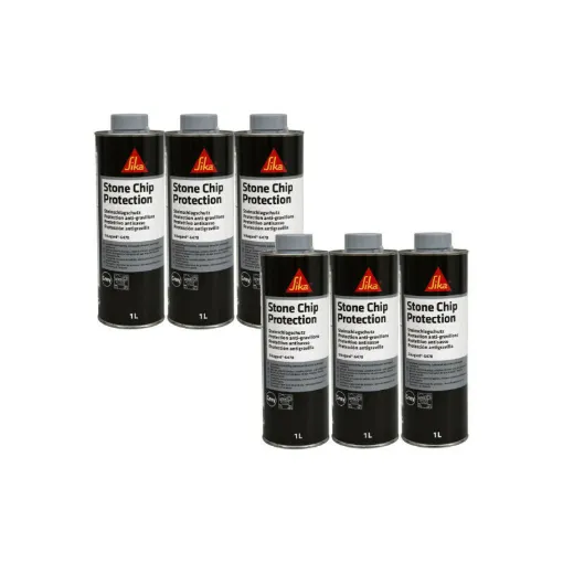 Picture of Set of 6 anti-gravel coatings SIKA Sikagard 6470 - Grey - 1L