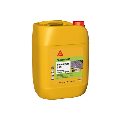 Picture of SIKA Algaecide and Fungicide Treatment - Sikagard-130 Stop Algues Pro - 20L