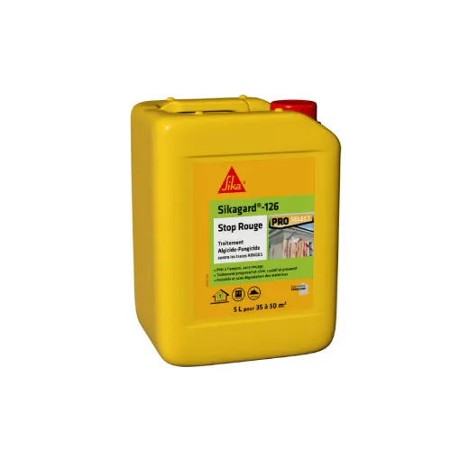 Picture of SIKA Algaecide and Fungicide Treatment - Sikagard-126 Stop Red - 5L