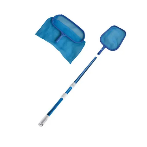 Picture of MAREVA cleaning pack for swimming pool - Telescopic handle - Bottom net - Surface net