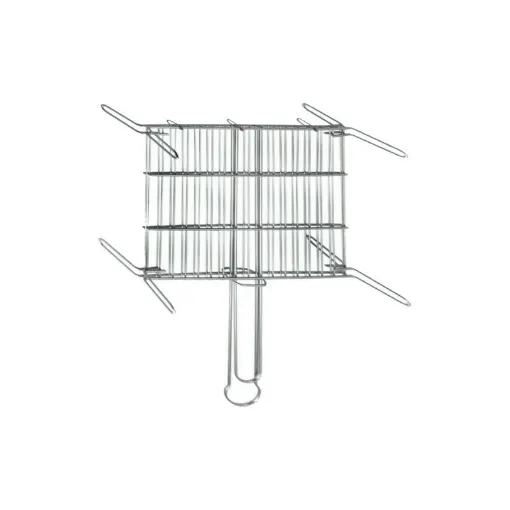 Picture of Double grill for barbecue - Zinc - 45x45cm - 76843