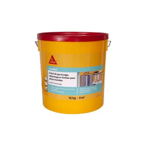 Picture of SIKA SikaWall Filling and finishing compound for damp rooms - 15kg