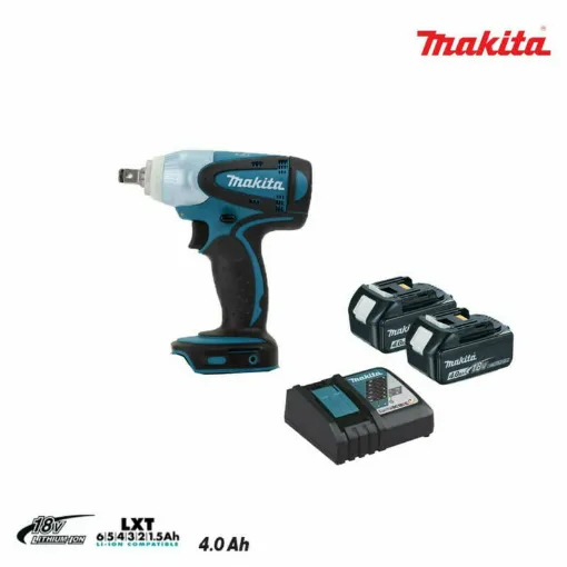 Picture of Impact bolter MAKITA 18V - 2 batteries BL1840 4.0Ah - 1 fast charger DC18RC DTW251RMJ