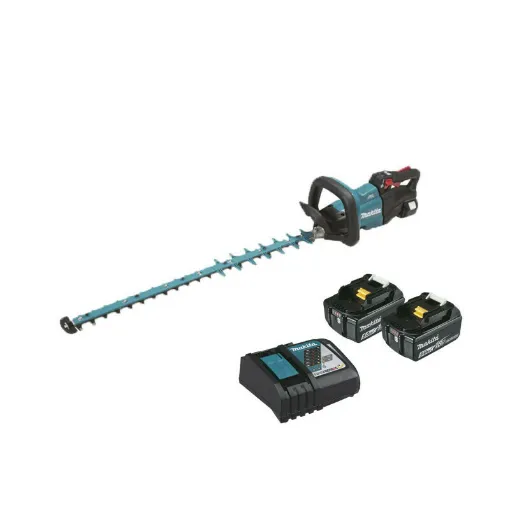 Picture of Hedge trimmer MAKITA 18V - 2 batteries BL1850B 5.0AH - 1 fast charger DC18RC 75cm DUH752RT2