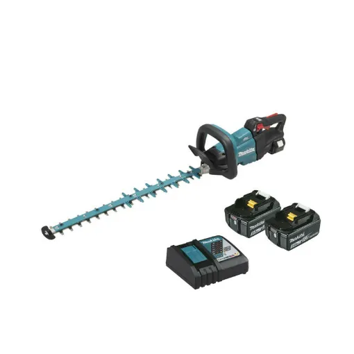 Picture of Hedge trimmer MAKITA 18V - 2 batteries 5.0Ah BL1850B - 1 fast charger DC18RC 60cm DUH602RT2