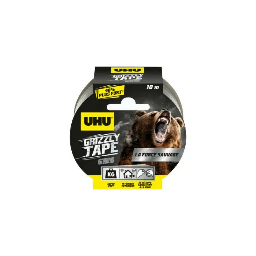 Picture of UHU Grizzly Tape Grey - 10m - 35720