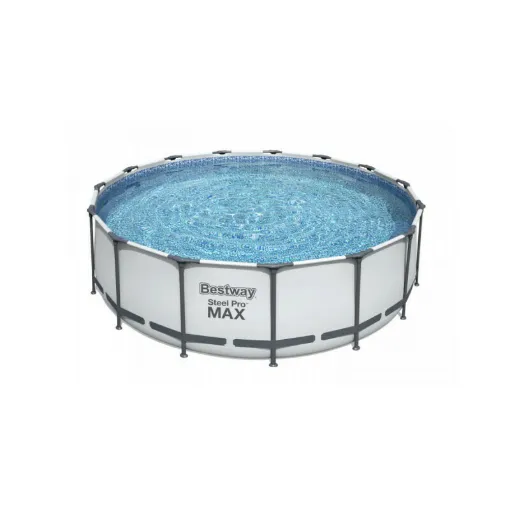 Picture of BESTWAY Round Tubular Pool - 457 x 122 cm - 16 015 L - Steel Pro Max - 56438