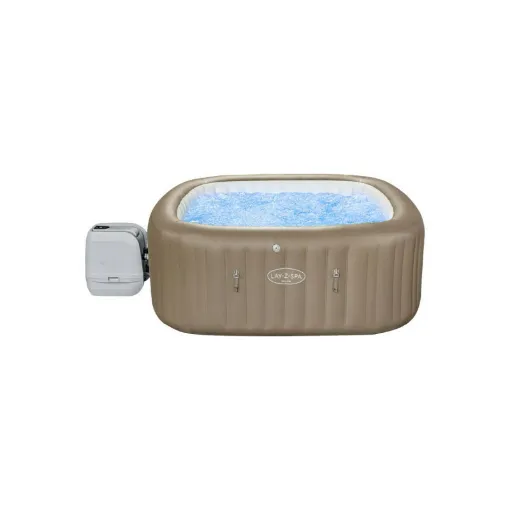 Picture of Square Inflatable Spa BESTWAY - 7 places - 201 x 201 x 80 cm - Lay-Z-Spa Palma Hydrojet Pro - 60057