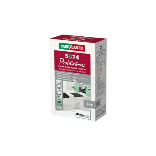 Picture of PAREXLANKO 5074 Prolicr�me deformable improved adhesive - Grey - 4 kg - L5074GRIS04