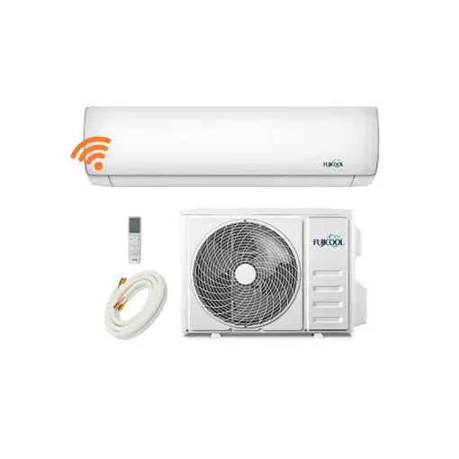 Picture of Pack FUJICOOL Reversible air conditioner - To install yourself - 2600W - Wifi - 25 m2 - 4 m connection - With commission