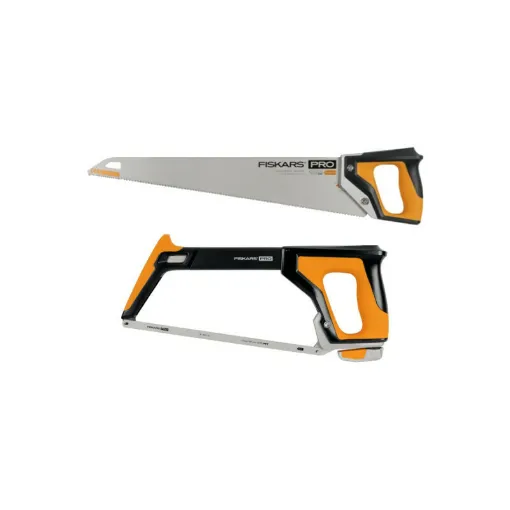 Picture of FISKARS - PowerTooth - 55cm - 9TPI - Hacksaw - TrueTension - 30cm - 24TPI