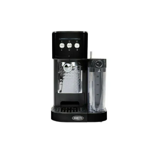 Picture of BORETTI espresso machine - Black - 15 bar - 1470W B400