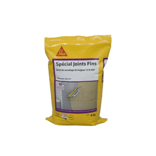 Picture of Ready-to-mix interior and exterior tile grout - SIKA SikaCeram Joint Fine - Ash - 4kg