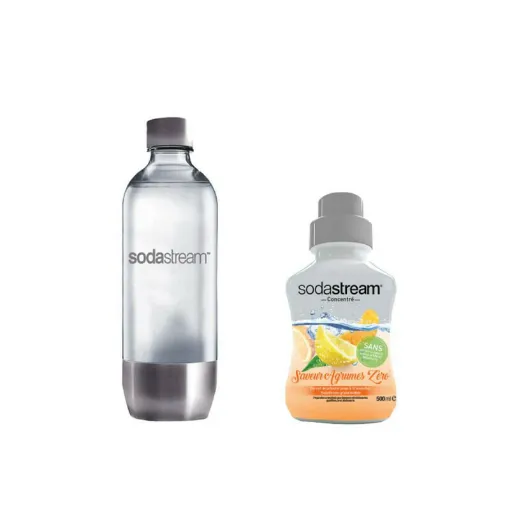 Picture of SODASTREAM Bottle Bottle Metal Base PET 1L - Citrus Concentrate zero 500 ml