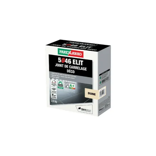 Picture of PAREXLANKO 5046 Elit Tile Grout - Dune - 2,5 kg - L5046DUNE2.5