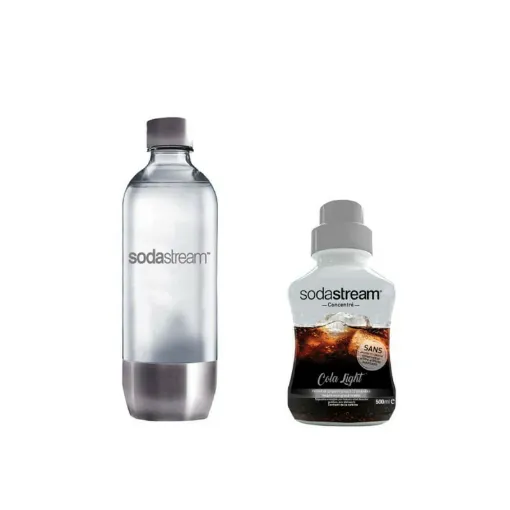 Picture of SODASTREAM Bottle Bottle Metal Base PET 1L - Cola light concentrate 500 ml