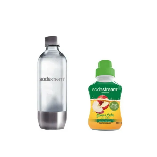 Picture of SODASTREAM Bottle Bottle Metal Base PET 1L - Cider Concentrate 500 ml