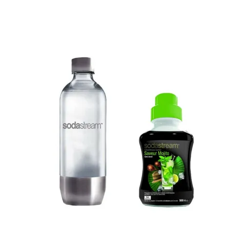 Picture of SODASTREAM Bottle Bottle Metal Base PET 1L - Mojito Concentrate 500 ml