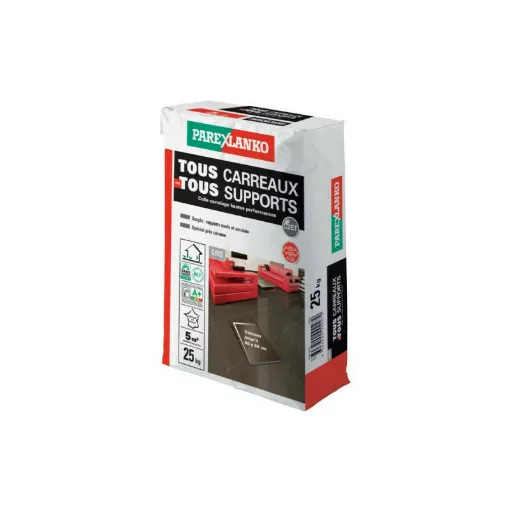 Picture of PAREXLANKO Enhanced Tile Adhesive All Surfaces - Grey - 25kg - 02939