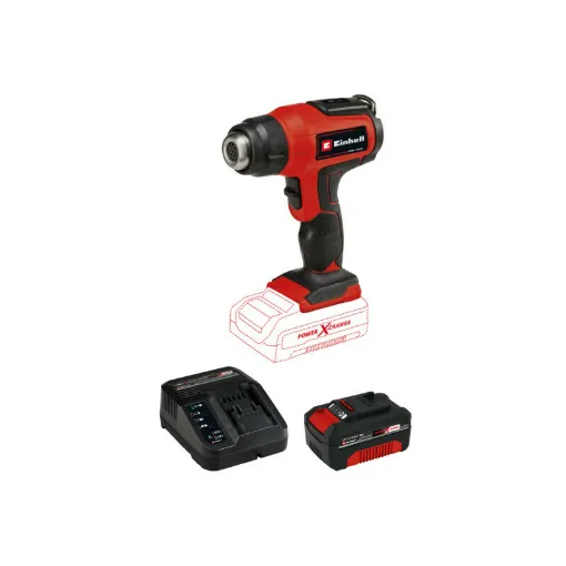 Picture of Pack EINHELL 18V Power X-Change - Heat gun - TE-HA 18 Li-Solo - Starter Kit Power 4.0Ah