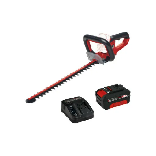 Picture of Pack EINHELL 18V Power X-Change - ARCURRA hedge trimmer - Starter Kit Power 4.0Ah